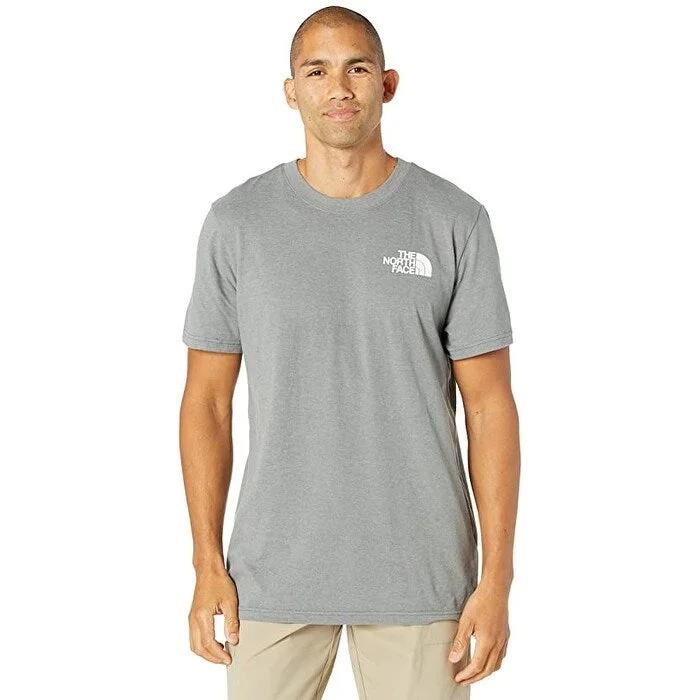 The North Face Men's Ss Box Nse Tee Gray Size X-Large