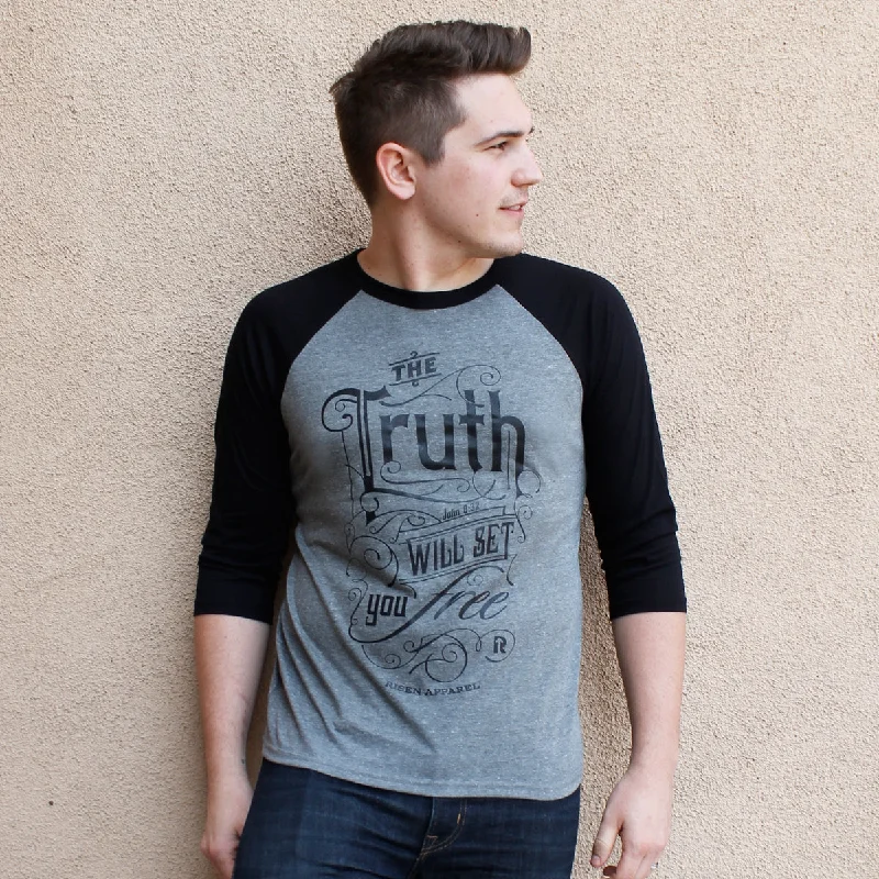 The truth baseball tee