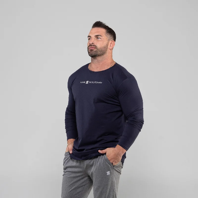 Velocity 2.0 Long-Sleeve - Dark Blue