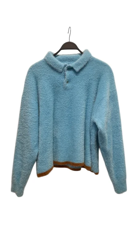 JACQUEMUS/Sweater/L/Polyester/BLU/