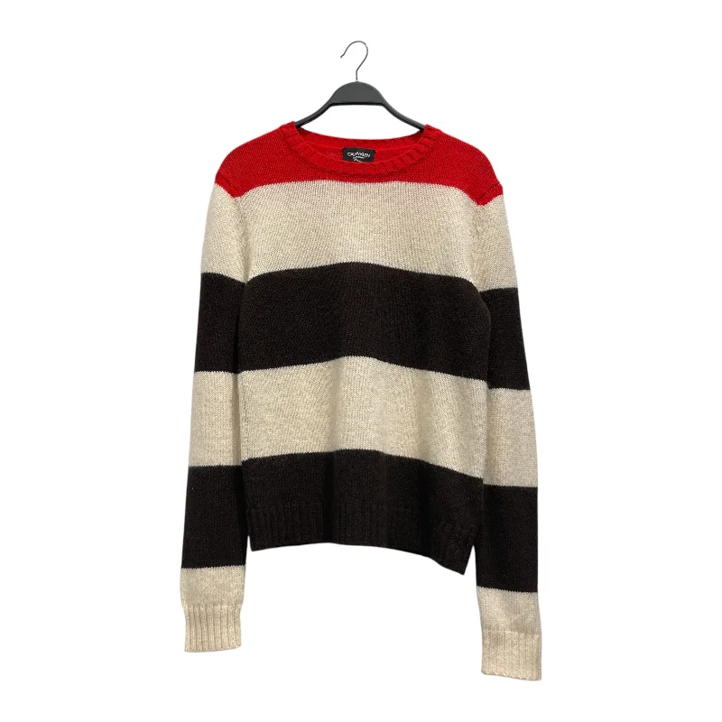 Calvin Klein/Heavy Sweater/L/Stripe/Wool/MLT/205w39nyc sweater