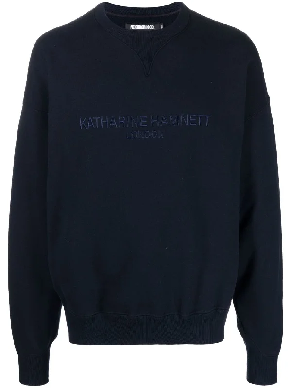 Embroidered-Logo Cotton Sweatshirt