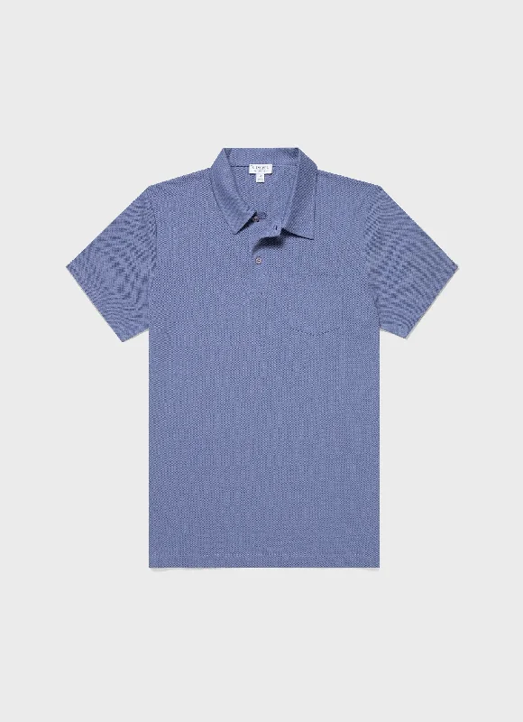 Men's Riviera Polo Shirt in Grape